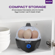 Milton Turbo Yogurt Maker Machine | Automatic with One-Touch Operation | Electric Yogurt Maker | Make Thick, Creamy Curd & Yogurt at Home | Energy Efficient | Easy to Use | White
