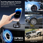 Waterproof Bike Mobile Holder with Aluminum Alloy Base, 360° Rotatable Motorcycle Phone Mount Stand for Handlebar, Rainproof, Anti-Glare Touch-Screen Case for Bicycles, Scooters & Electric Bikes